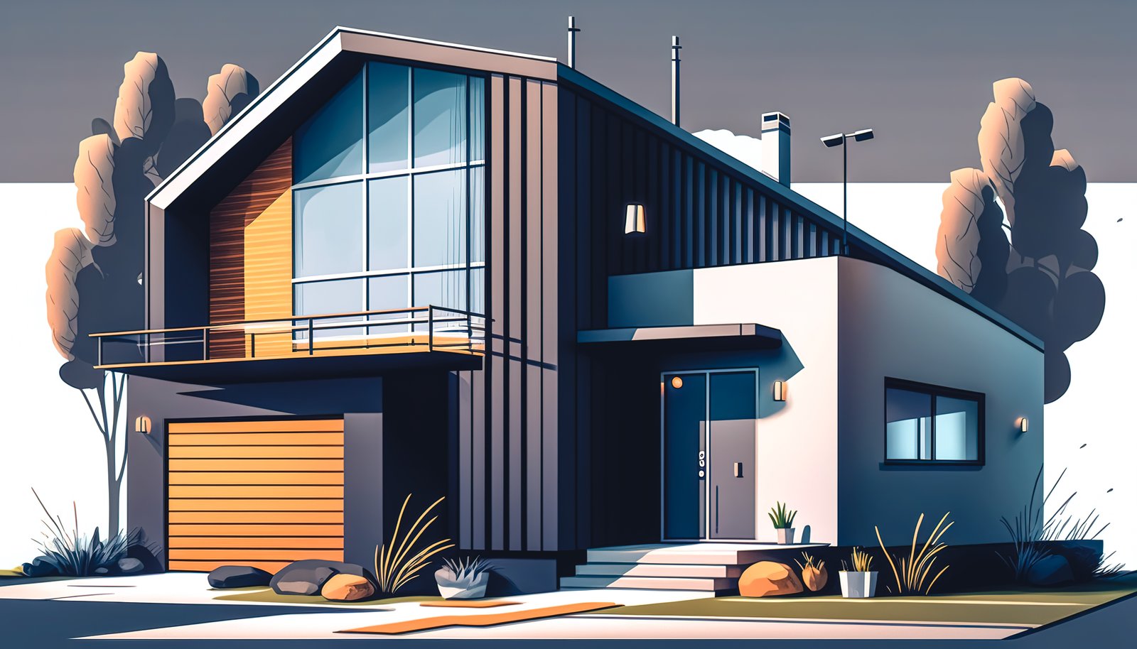 Architectural Design & Front Elevation